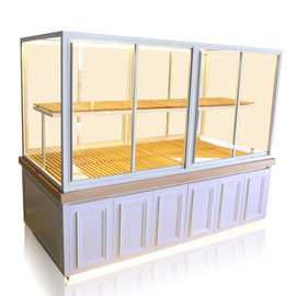 Китай Витринный шкаф печенья современного дизайна, стеклянный размер пекарни витринный шкаф подгонянный поставщик
