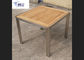Верхний сегмент мебели нержавеющей стали твердый деревянный на открытом воздухе с предложением ОЭМ/ОДМ особенным поставщик