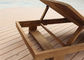 Кровати пляжа моды логотип рекреационной деревянной водоустойчивый на открытом воздухе подгонянный поставщик
