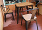 Простой современный твердый деревянный на открытом воздухе набор стула таблицы балкона мебели для Адвокатуры кафа отдыха поставщик