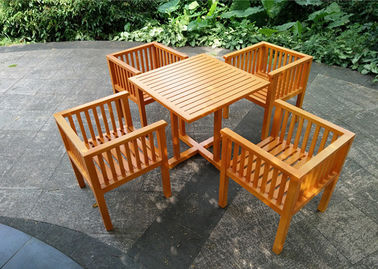 Китай Водоустойчивые таблица сада и стулья, Дурабле твердой деревянной мебели сада стабилизированный поставщик