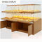 Витринный шкаф десерта торгового центра, стеклянный цвет печенья витринный шкаф подгонянный поставщик