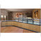 Витринный шкаф десерта торгового центра, стеклянный цвет печенья витринный шкаф подгонянный поставщик