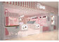 Элегантный розовый витринный шкаф Эйегласс для специальных магазинов Эйеглассес контактных линзов поставщик