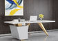 Практически нордического стола офисной мебели дизайна белого Мулти функциональное с ящиками поставщик